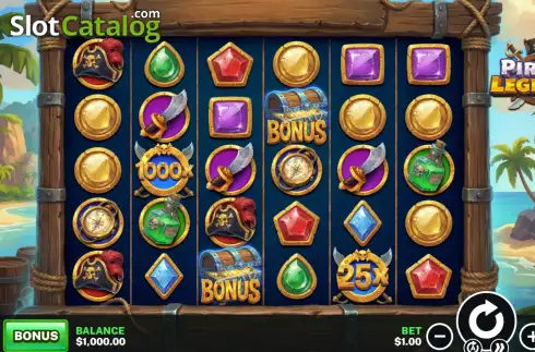 Οθόνη2. Pirate Legends (Sidequest Studios) Κουλοχέρης 