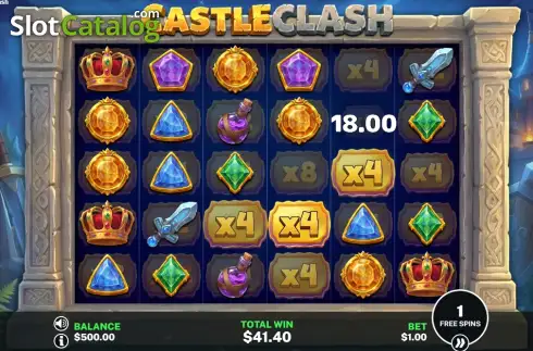 Οθόνη3. Castle Clash Κουλοχέρης