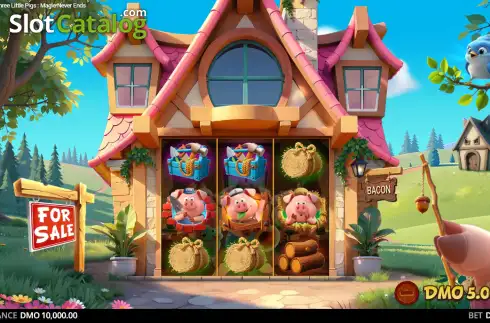 Οθόνη2. Three Little Pigs: Magic Never Ends Κουλοχέρης