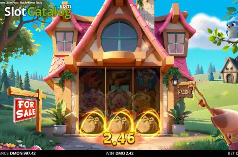 Οθόνη3. Three Little Pigs: Magic Never Ends Κουλοχέρης