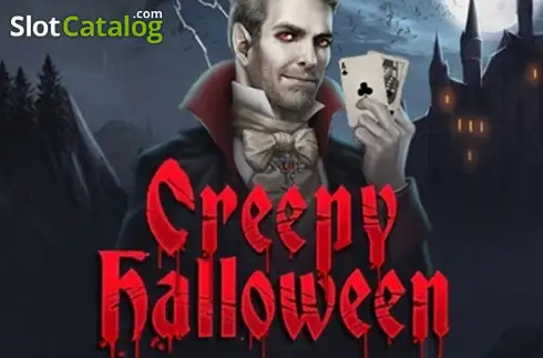 Creepy Halloween Λογότυπο Creepy Halloween Λογότυπο