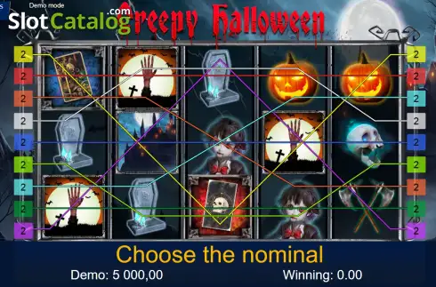 Οθόνη2. Creepy Halloween Κουλοχέρης