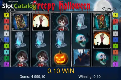 Οθόνη3. Creepy Halloween Κουλοχέρης