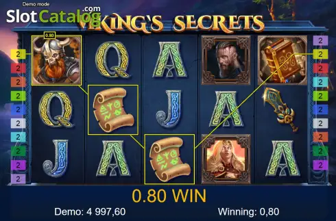 Οθόνη3. Vikings Secrets Κουλοχέρης