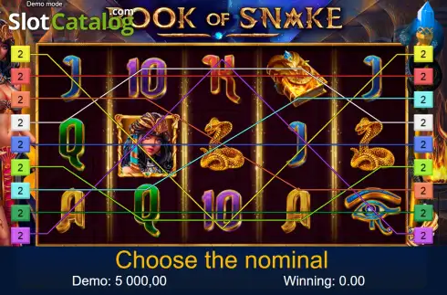 Οθόνη2. Book of Snake Κουλοχέρης