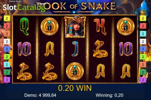 Οθόνη3. Book of Snake Κουλοχέρης