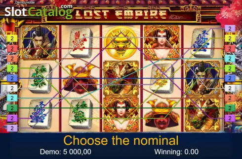 Οθόνη2. Lost Empire (SlotoLand) Κουλοχέρης