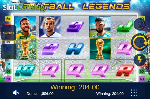 Οθόνη3. Football Legends Κουλοχέρης 