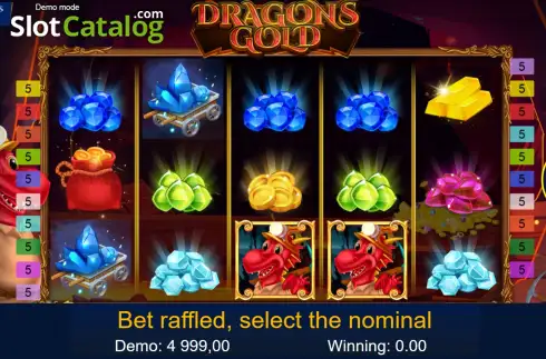 Οθόνη2. Dragons Gold (SlotoLand) Κουλοχέρης