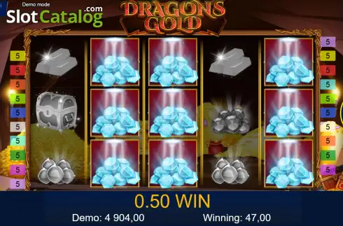 Οθόνη3. Dragons Gold (SlotoLand) Κουλοχέρης