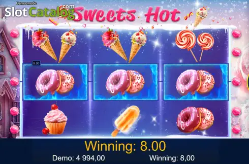 Οθόνη3. Sweets Hot Κουλοχέρης