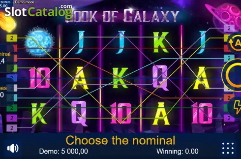 Οθόνη2. Book of Galaxy Κουλοχέρης