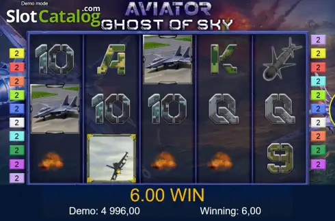 Οθόνη3. Aviator: Ghost of Sky Κουλοχέρης