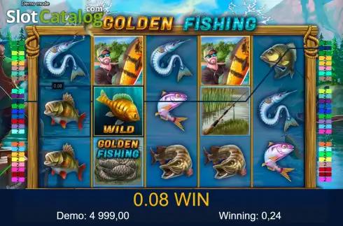 Οθόνη3. Golden Fishing Κουλοχέρης