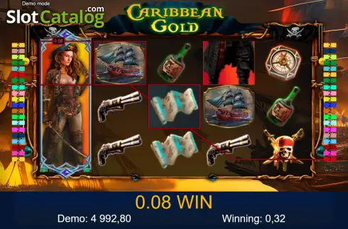 Οθόνη3. Caribbean Gold (SlotoLand) Κουλοχέρης 