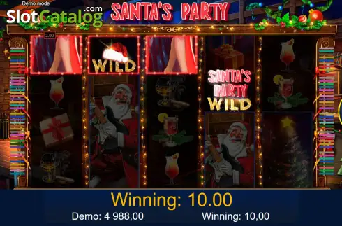 Οθόνη3. Santa`s Party Κουλοχέρης