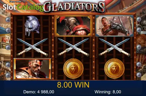 Οθόνη3. Gladiators (SlotoLand) Κουλοχέρης