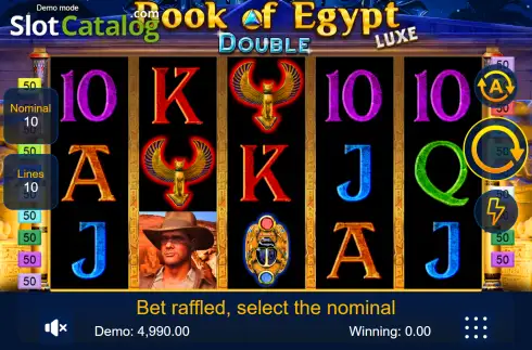 Οθόνη2. Book of Egypt Double Luxe Κουλοχέρης