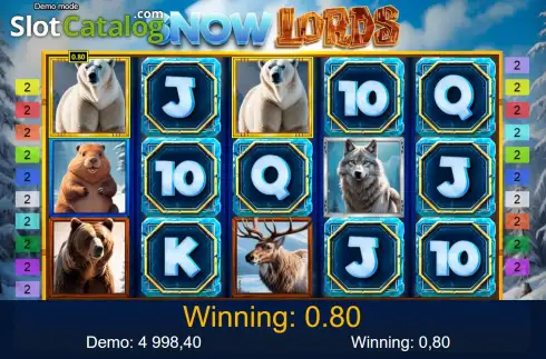 Οθόνη3. Snow Lords Κουλοχέρης