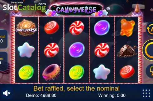Οθόνη2. Candyverse Κουλοχέρης