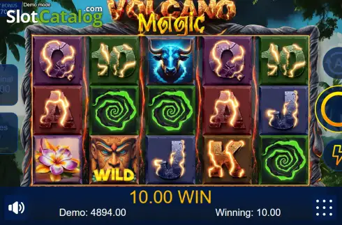 Οθόνη3. Volcano Magic Κουλοχέρης