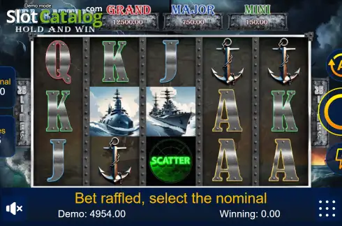 Οθόνη2. Sea Battles: Hold and Win Κουλοχέρης