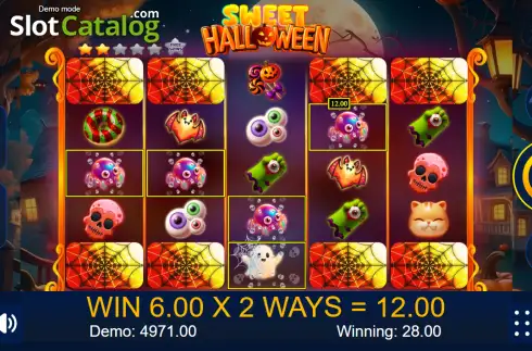 Οθόνη3. Sweet Halloween Κουλοχέρης
