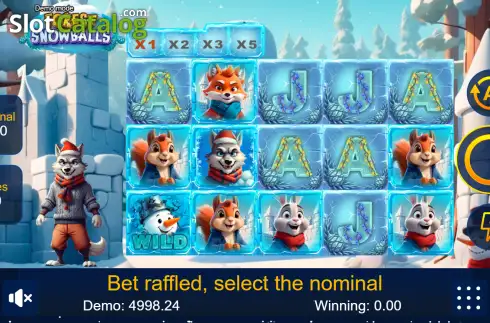 Οθόνη2. Forest Snowballs Κουλοχέρης