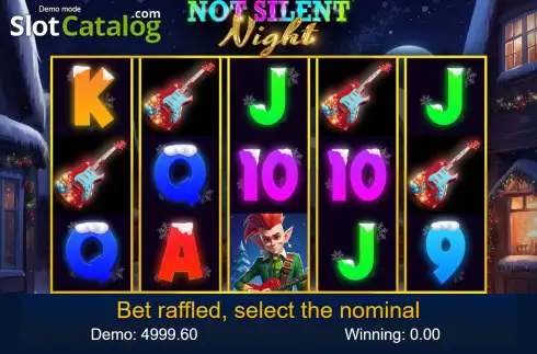 Οθόνη2. Not Silent Night Κουλοχέρης