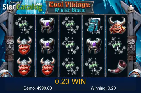 Οθόνη3. Cool Vikings: Winter Storm Κουλοχέρης