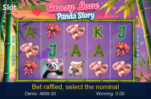Οθόνη2. Crazy Love. Panda Story Κουλοχέρης 