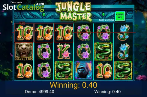 Οθόνη3. Jungle Master Κουλοχέρης