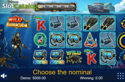 Οθόνη2. Wild Barracuda Κουλοχέρης 