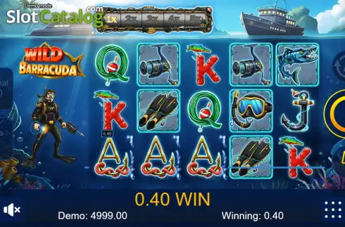 Οθόνη3. Wild Barracuda Κουλοχέρης 