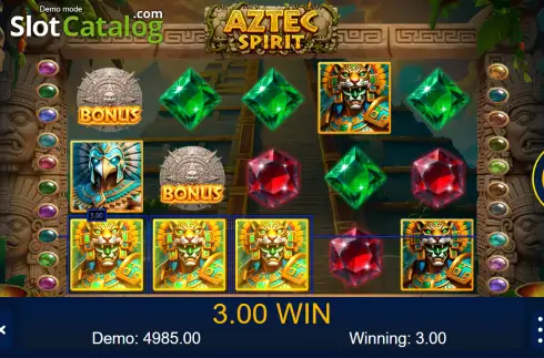 Οθόνη3. Aztec Spirit Κουλοχέρης