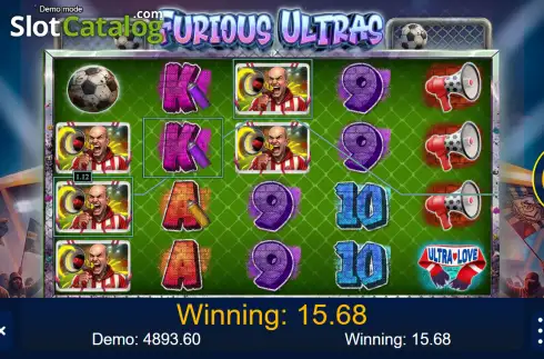 Οθόνη3. Furious Ultras Κουλοχέρης 