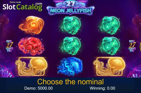 Οθόνη2. Neon Jellyfish 27 Κουλοχέρης