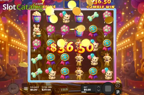 Οθόνη3. Pets Parade Riches Κουλοχέρης 