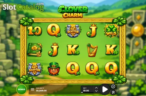 Οθόνη2. Clover Charm Κουλοχέρης
