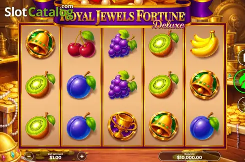 Οθόνη2. Royal Jewels Fortune Deluxe Κουλοχέρης