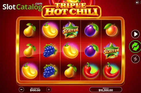 Οθόνη2. Triple Hot Chili Κουλοχέρης