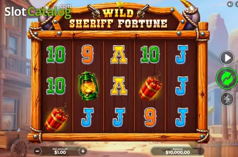 Οθόνη2. Wild Sheriff Fortune Κουλοχέρης