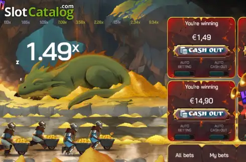 Οθόνη3. Dragon Run Κουλοχέρης 