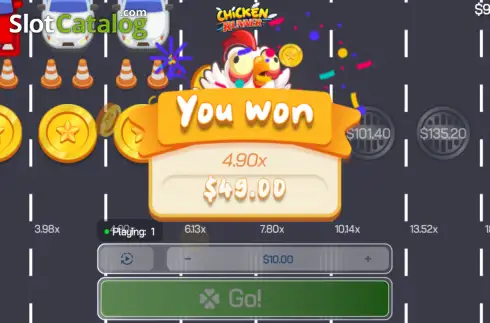 Οθόνη3. Chicken Runner Κουλοχέρης 