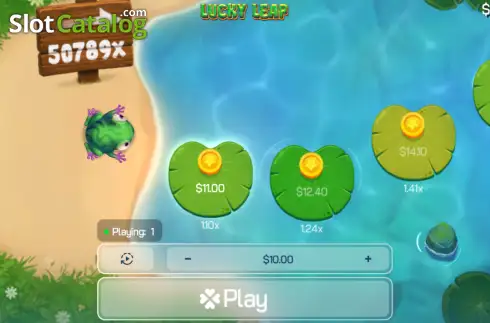 Οθόνη2. Lucky Leap Κουλοχέρης 
