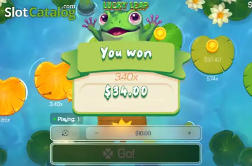 Οθόνη3. Lucky Leap Κουλοχέρης 
