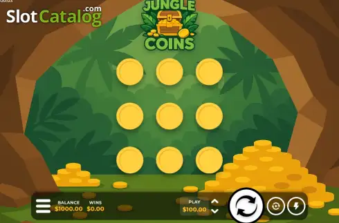 Οθόνη2. Jungle Coins Κουλοχέρης