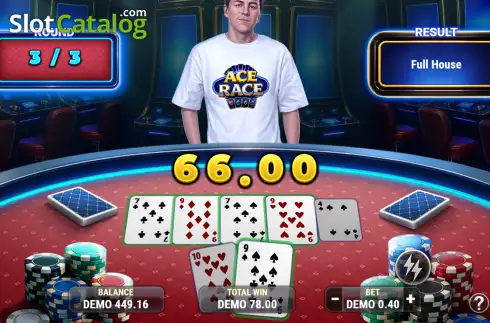 Οθόνη3. Ace Race (Spin Joy Games) Κουλοχέρης 