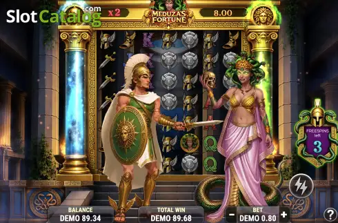 Οθόνη3. Meduza's Fortune Κουλοχέρης