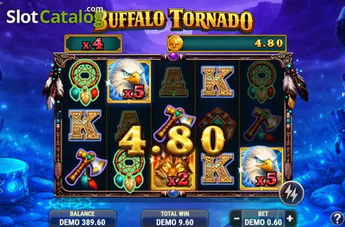 Οθόνη3. Buffalo Tornado Κουλοχέρης